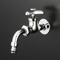寒冷地用 屋外ホース接続ノズル付給水栓 K34SPZ