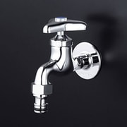 寒冷地用 屋外ホース接続ニップル付横水栓 K4SPZ