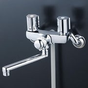 寒冷地用 一時止水付2ハンドルシャワー240mm パイプ付 KF141WEXNR2
