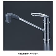 寒冷地用 シングルシャワー付混合栓 200mm パイプ付 KM5051ZTFR2