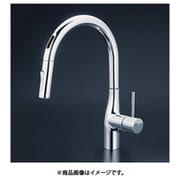 シングルシャワー付混合栓 センサー付 電池 KM6071DEC