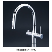 ビルトイン浄水器用シングルシャワー付混合栓 センサー電池 KM6091DEC