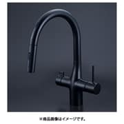 ビルトイン浄水器用シングルシャワー付混合栓 センサー電池マットブラック KM6091DECM5