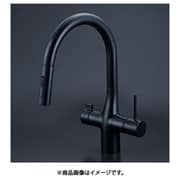 ビルトイン浄水器用シングルシャワー付混合栓 センサー電池マットブラック KM6091DSCECM5