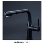 寒冷地用 シングルシャワー付混合栓 センサー付 電池 マットブラック KM6111ZDECM5