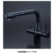 ビルトイン浄水器用シングルシャワー付混合栓 センサーマットブラック KM6131SCECM5