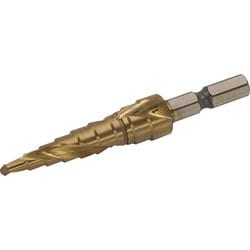 チタンコーティング スパイラルステップドリル 9段（4～12mm） TI-1