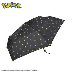 日傘 折りたたみ傘 晴雨兼用 ポケットモンスター ピクセルアート ピカチュウ 50cm 手開き式 SNB_L_25001
