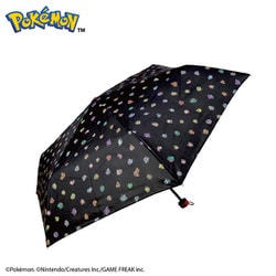 日傘 折りたたみ傘 晴雨兼用 ポケットモンスター ピクセルアート MIX 50cm 手開き式 SNB_L_25003