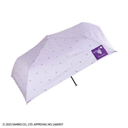 日傘 折りたたみ傘 晴雨兼用 サンリオキャラクターズ クロミ 50cm 手開き式 SNB_L_25028