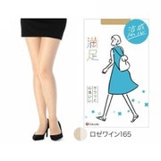 満足 涼感 サラッと心地いい パンティストッキング ロゼワイン L2L 1足組 140-3111