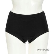 満足 ほかほかサニタリーショーツ 二重構造 スタンダード 夜用 ブラック LL 37-4504