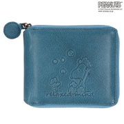 73470 PEANUTS relaxed mind 二つ折り財布 財布 BLUE pe734703