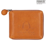 73471 PEANUTS relaxed mind 二つ折り財布 財布 ORANGE pe734703