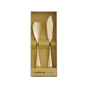 COPPER the cutlery アイスクリームスプーン×2本&バターナイフ×1 3pcセット CIB-2GDmI