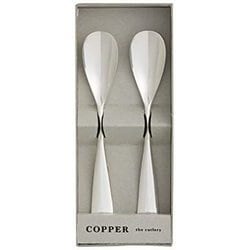 COPPER the cutlery アイスクリームスプーン×2本＆バターナイフ×1 3pcセット CI-2SVmI
