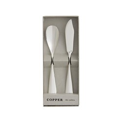 COPPER the cutlery アイスクリームスプーン×2本＆バターナイフ×1 3pcセット CIB-2SVmI