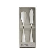 COPPER the cutlery アイスクリームスプーン×2本&バターナイフ×1 3pcセット CIB-2SVmI