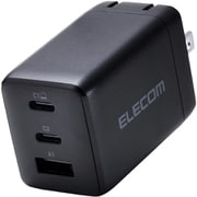 USB急速充電器 USB PD(パワーデリバリー)対応 67W USB-C×2/USB-A×1 GaN II採用 PSE認証 折りたたみ式プラグ PD-PPS ブラック MPA-AC10367BK