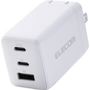 USB急速充電器 USB PD(パワーデリバリー)対応 67W USB-C×2/USB-A×1 GaN II採用 PSE認証 折りたたみ式プラグ PD-PPS ホワイト MPA-AC10367WH