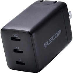 USB急速充電器 USB PD（パワーデリバリー）対応 67W USB-C×3 GaN II採用 PSE認証 折りたたみ式プラグ PD-PPS ブラック MPA-AC11267BK