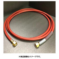 5m アセチレンバーナー用ホース（両端金具付） EA330AK-5B