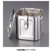 300x300x300mm ふた付深型ボックス（ステンレス製） EA508SC-161A