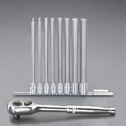1/2インチDR/4-19mm/250mm Hexビットソケット EA617GT-104B