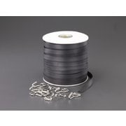 20x2.0mmx100m 平ゴムロープ(ドラム巻/金具付) EA628WL-520A