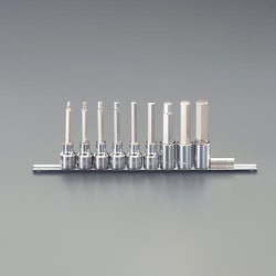 1/2インチDR 【INHEX】ビットソケットセット（ロング） EA687CM-200B