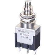 125V/3A 押しボタンスイッチ(単極双投/小型 EA940DA-152A