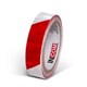 25mmx9.1m 反射テープ（エンジニアグレード）赤/白 EA983GA-45A