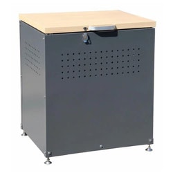 600x500x665mm ダストボックス（スチール製） EA995AA-571A