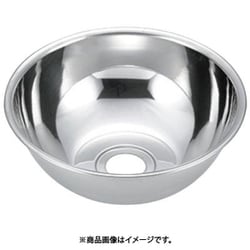 Φ385x152mm 丸型シンク（ステンレス製） EA468EA-4B