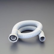 G1.1/4インチx0.8m 【ねじ込式】流し台用排水ホース EA468LA-53A