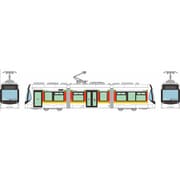 337270 Nスケール完成品 鉄道コレクション 富山地方鉄道市内軌道線T100形（第4編成）104号車 [鉄道模型]