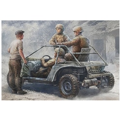 MB35247 1/35 ウクライナ軍 マングース戦闘バギー＋兵士3体・民間人1体 [組立式プラスチックモデル]