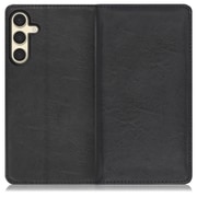 Galaxy S24 用 本革スマホケース/スタンド機能＆カードポケット付き ブラック WORK10GX-BK-GS24