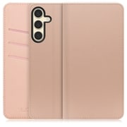Galaxy S24 用 PUレザースマホケース/スタンド機能&カードポケット付き シャンパンローズ WORK13GX-NEWPK-GS24