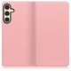 Galaxy S24 用 本革スマホケース/スタンド機能＆カードポケット付き ピンク WORK16GX-PK-GS24