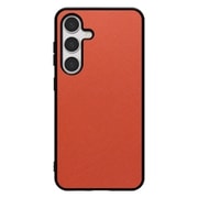 Galaxy S24 用 PUレザースマホケース/ストラップホール付き オレンジ WORK24GX-OG-GS24