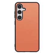 Galaxy S24 用 本革スマホケース/ストラップホール付き フラミンゴ WORK25GX-FM-GS24