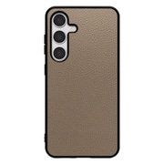 Galaxy S24 用 本革スマホケース/ストラップホール付き グレージュ WORK25GX-GB-GS24