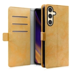 Galaxy S24 用 PUレザースマホケース/スタンド機能＆カードポケット＆ベルト付き オータムブラウン WORK34MAGGX-BN-GS24