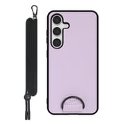 Galaxy S24 用 首掛けスマホケース/ネックストラップ付き ラベンダーパープル WORK37GX-PL-GS24