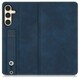 Galaxy S24 用 ベルト付きスマホケース/スタンド機能＆カードポケット付き クラシックブルー WORK42GX-BU-GS24