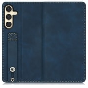 Galaxy S24 用 ベルト付きスマホケース/スタンド機能&カードポケット付き クラシックブルー WORK42GX-BU-GS24