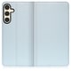 Galaxy S24 用 本革スマホケース/スタンド機能＆カードポケット付き スカイブルー WORK47GX-BU-GS24