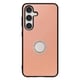 Galaxy S24 用 本革スマホケース/スタンド機能＆ストラップホール付き ダスティローズ WORK48GX-RS-GS24