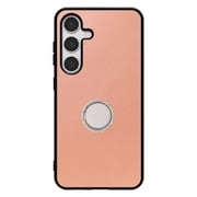 Galaxy S24 用 本革スマホケース/スタンド機能&ストラップホール付き ダスティローズ WORK48GX-RS-GS24